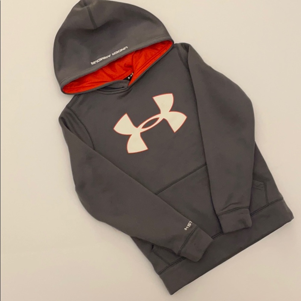 Gray Under Armour Sweatshirt (size YSM)